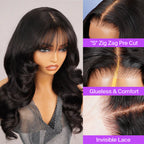 6x5 Glueless Wig with Bangs