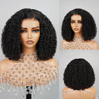 6x5 Glueless Kinky Curly Bob Wig