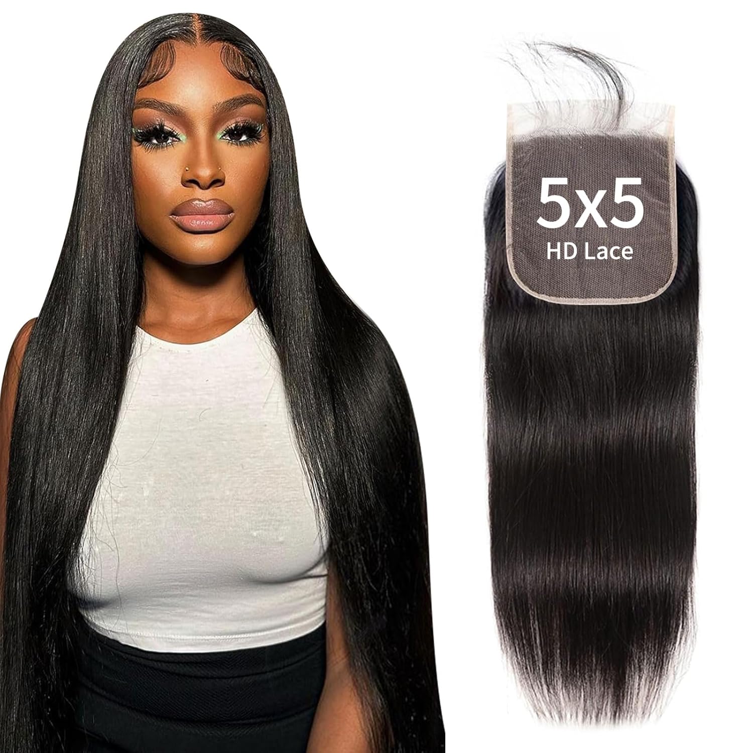 5x5 HD Lace Closure - Straight