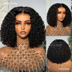 6x5 Glueless Kinky Curly Bob Wig